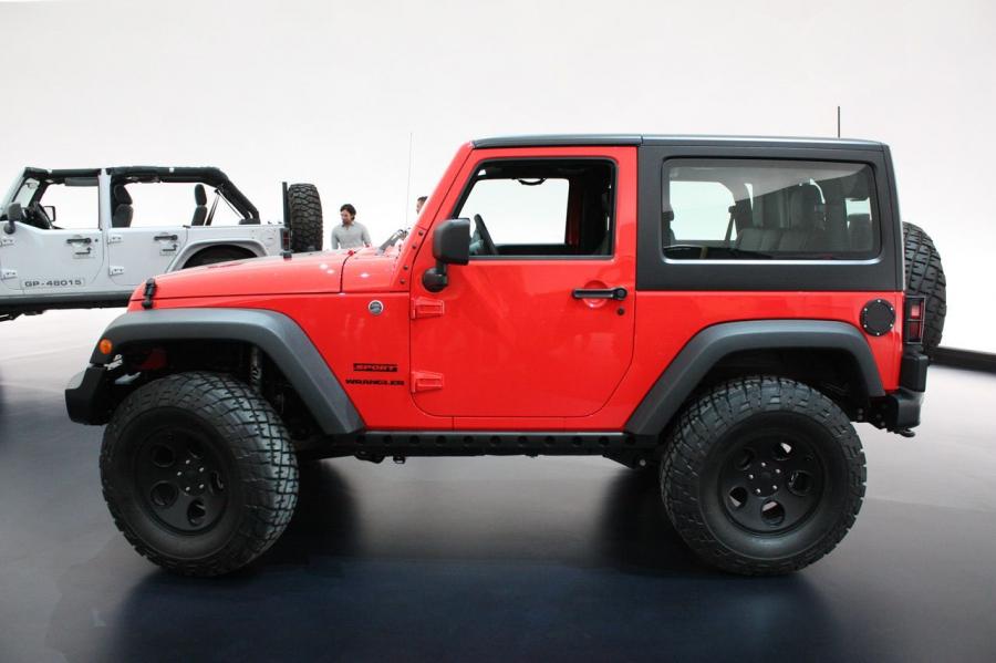  Jeep Wrangler Slim Concept 2013 года  (фото 17 из 19)